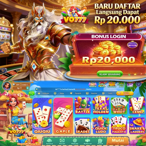 V0777 Slot Anti Rungkad Indonesia